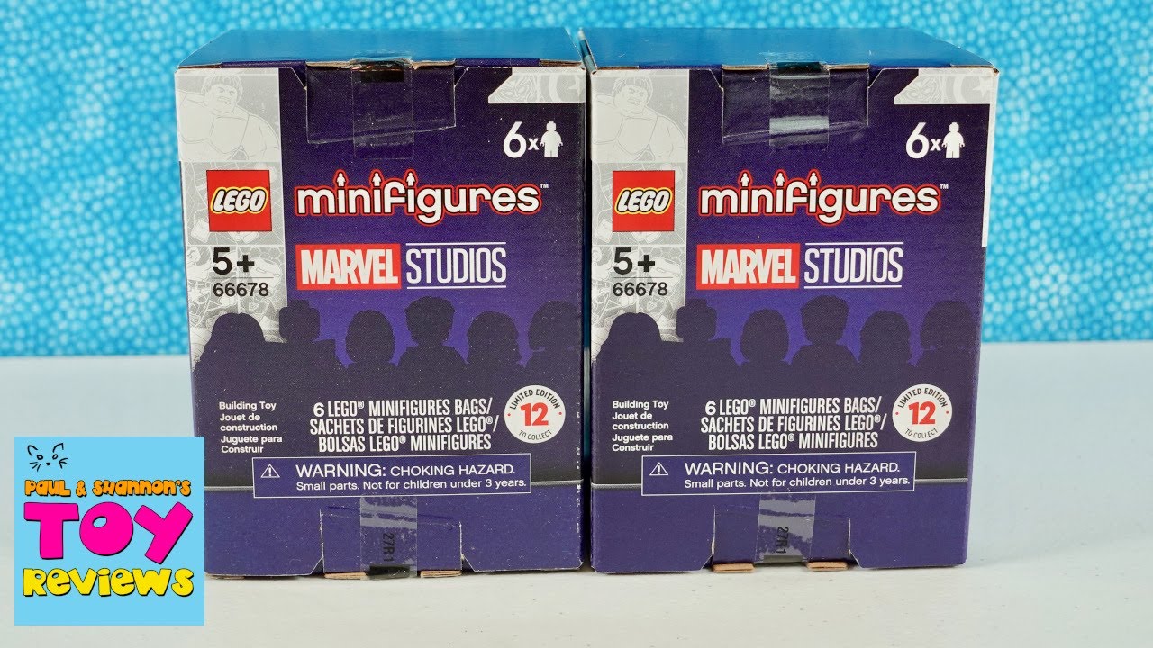 Lego Marvel Studios Minifigures Limited Edition Blind Bag Pack Review Unboxing | PSToyReviews