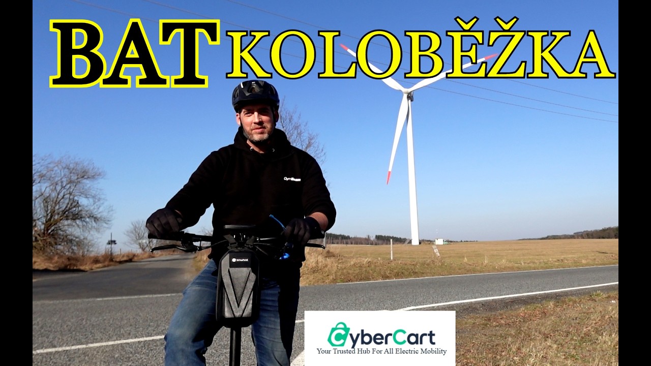 RECENZE | Elektrická KOLOBĚŽKA Electric Scooter GT1 from CyberCart | Jak dopadlo moje hodnocení?