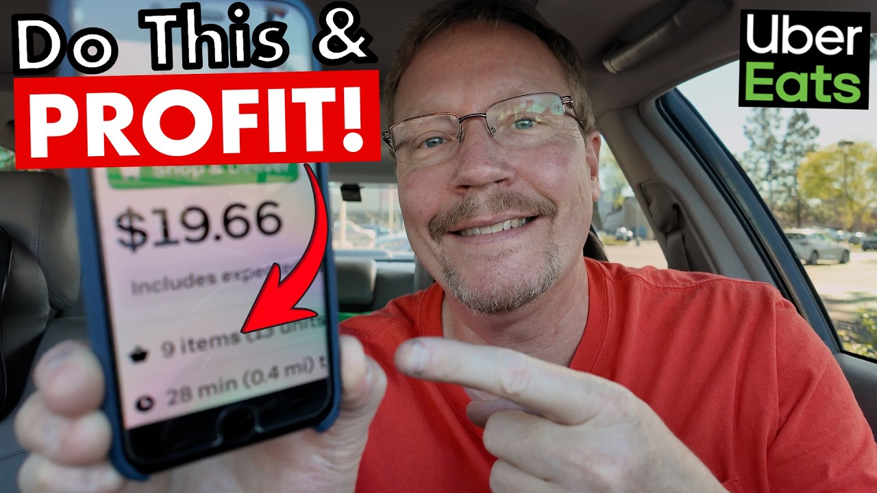 Secret Behind KEEPING Shop & Deliver Orders Profitable As An UberEats Driver