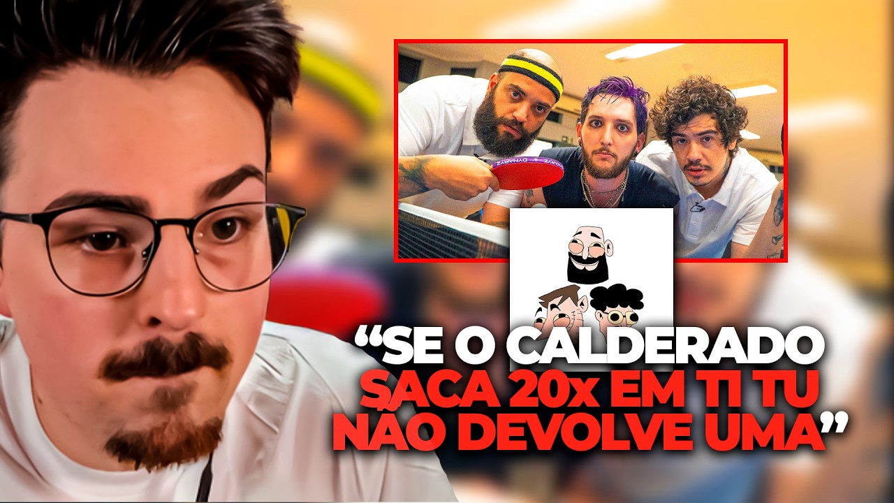 FIZEMOS UMA AULA DE TÊNIS DE MESA - BALELA | SPIDER REAGE