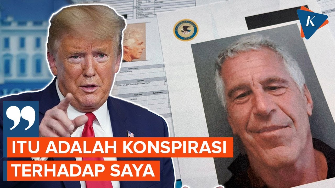 Donald Trump Percaya Epstein Files Konspirasi untuk Menjatuhkannya