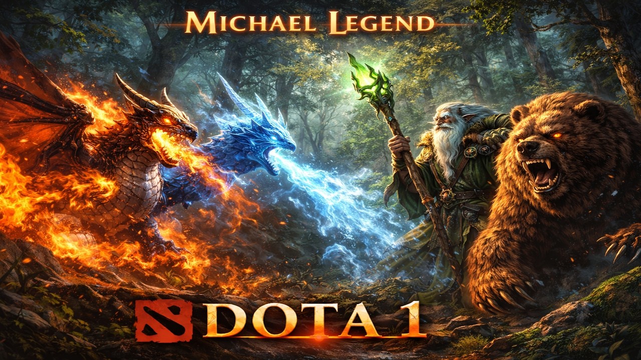 Dota 1' 🔥 Jakiro vs 🐻 Lone Druid!💥❄️ (With Amo, Esi, Ali, Alireza & Omid) حال شو ببرین (Part 131)