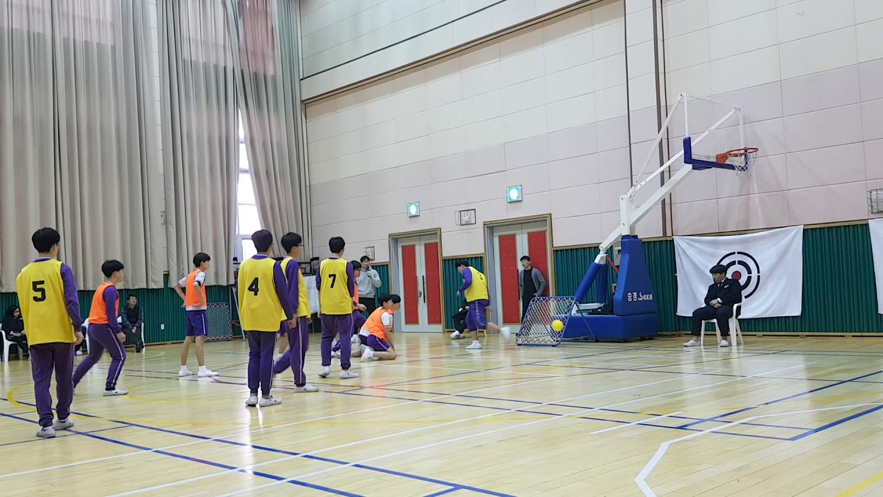 대전문지중 2019학년도 3학년 츄크볼 리그전 종합순위 결정전(1반vs4반)-1