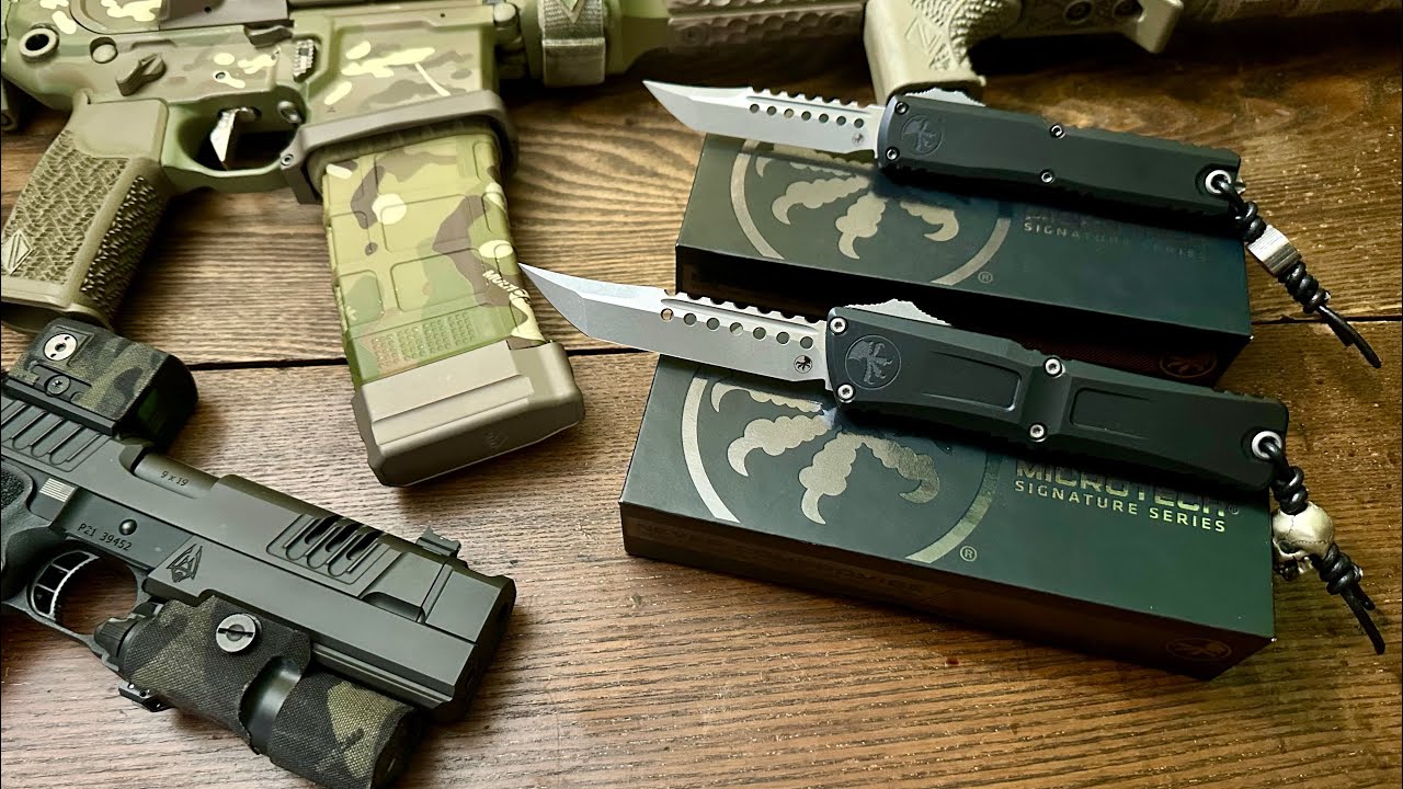 Microtech Combat Troodon Gen 3 Hellhound Signature Series (Apocalyptic) 