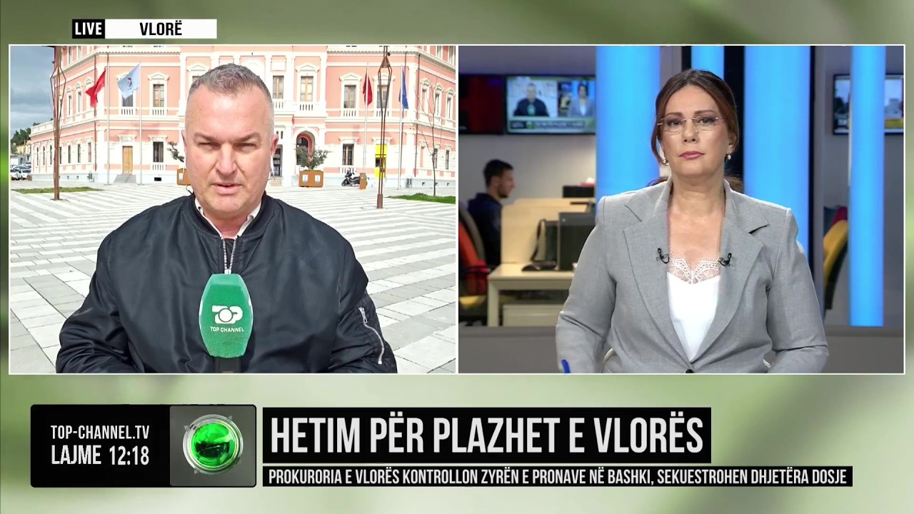 Top Channel/ Hetim p&euml;r plazhet e Vlor&euml;s, Prokuroria e Vlor&euml;s kontrollon Zyr&euml;n e Pronave n&euml; bashki
