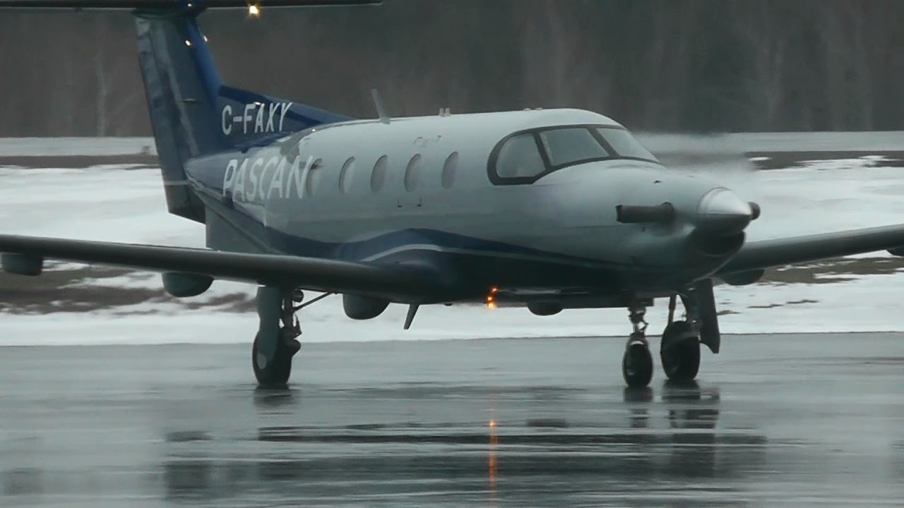 Pascan *new livery* | Pilatus PC-12 | C-FAXY | Val-d'Or (CYVO)