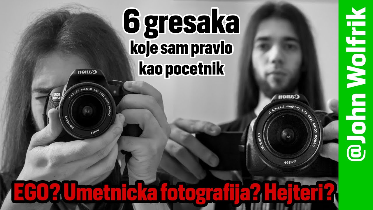 MOJE GRESKE kao pocetnik... IZBEGNITE iste! | @JohnWolfrik