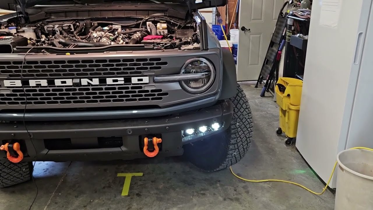 2024 Ford Bronco Raxiom Fog Light Install