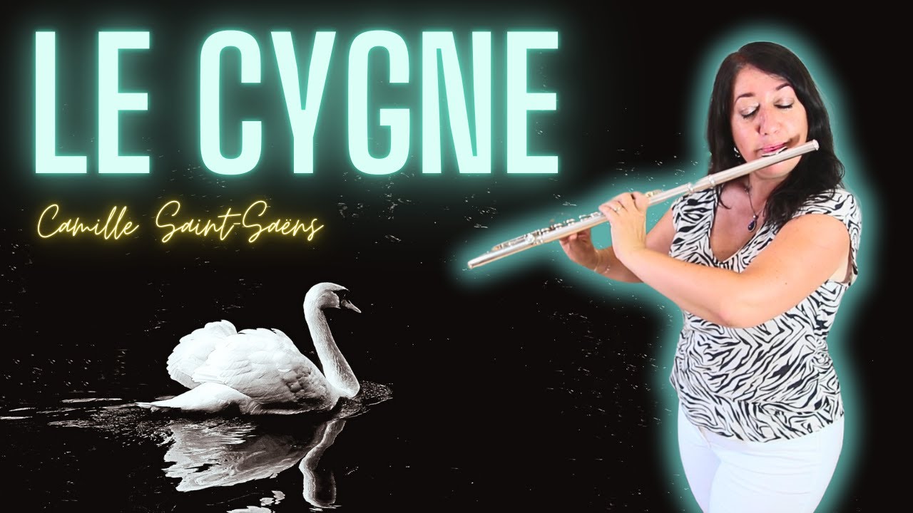 Saint Saëns, le Cygne pour flûte et piano [flute cover]