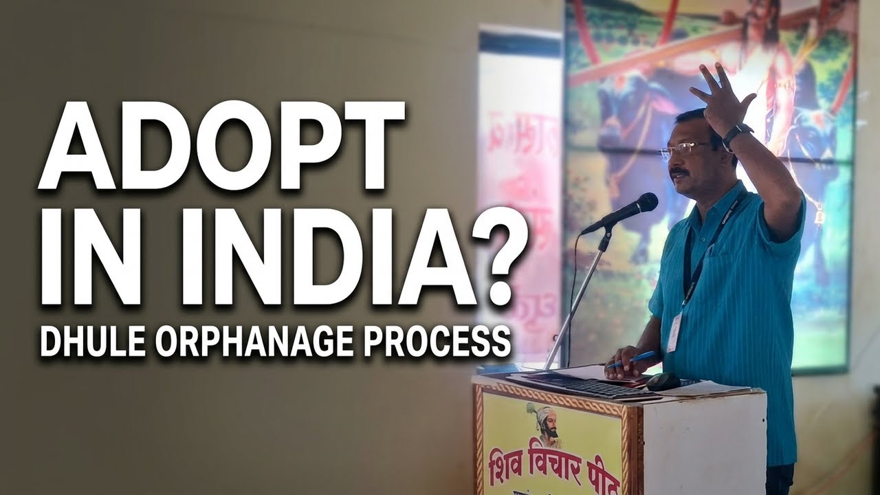 Child Adoption process in india #dhule orphanage