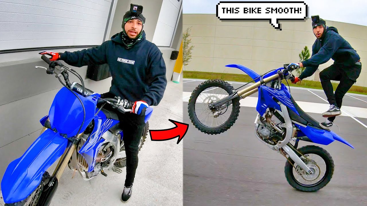 BRAAP VLOGS SHREDS MY NEW YZ450F DIRT BIKE!