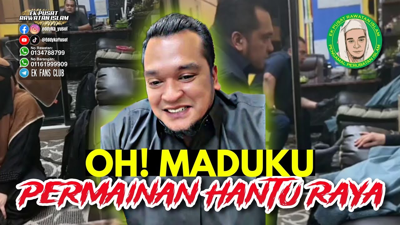🔴 #halausetan - OH! MADUKU DAN HANTU RAYA serta BOLEH PULAK JIN MENEMPEL DI SITU