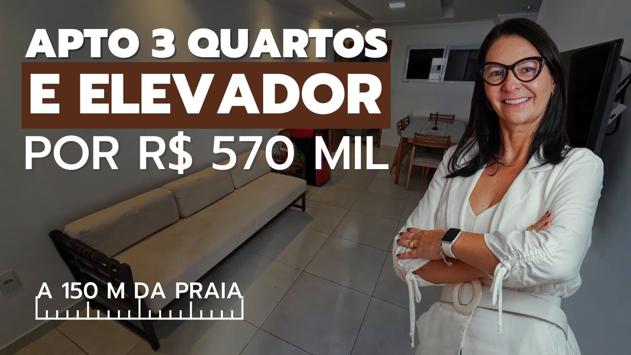 Apartamento em João Pessoa - Bessa com 3 quartos por R$ 570 mil