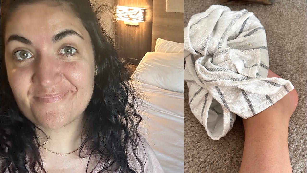 CI MANCAVA LA FRATTURA! ci trasferiamo in HOTEL in Base - Room tour 🇺🇸