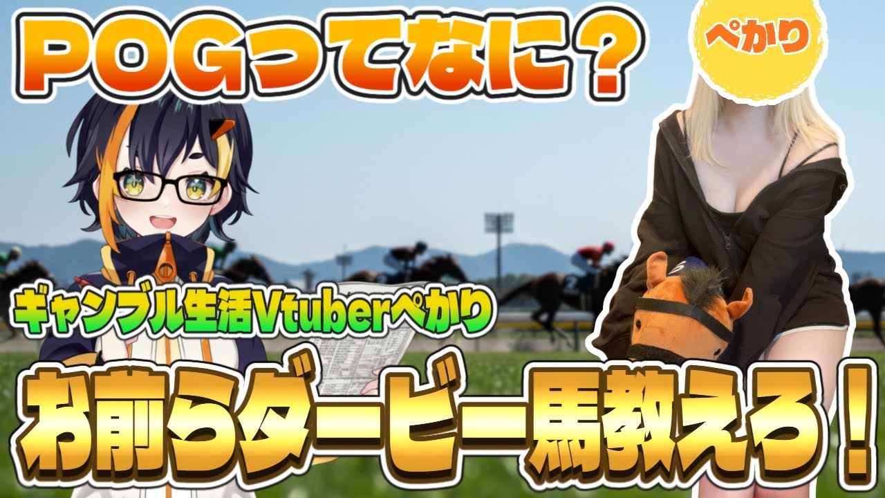 【完全初見】POGってなに！？競馬の「馬主」になれるって本当ですか？🔥🏇新人Vtuberぺかり🐧のお勉強会配信【タイガーAI競馬予想】