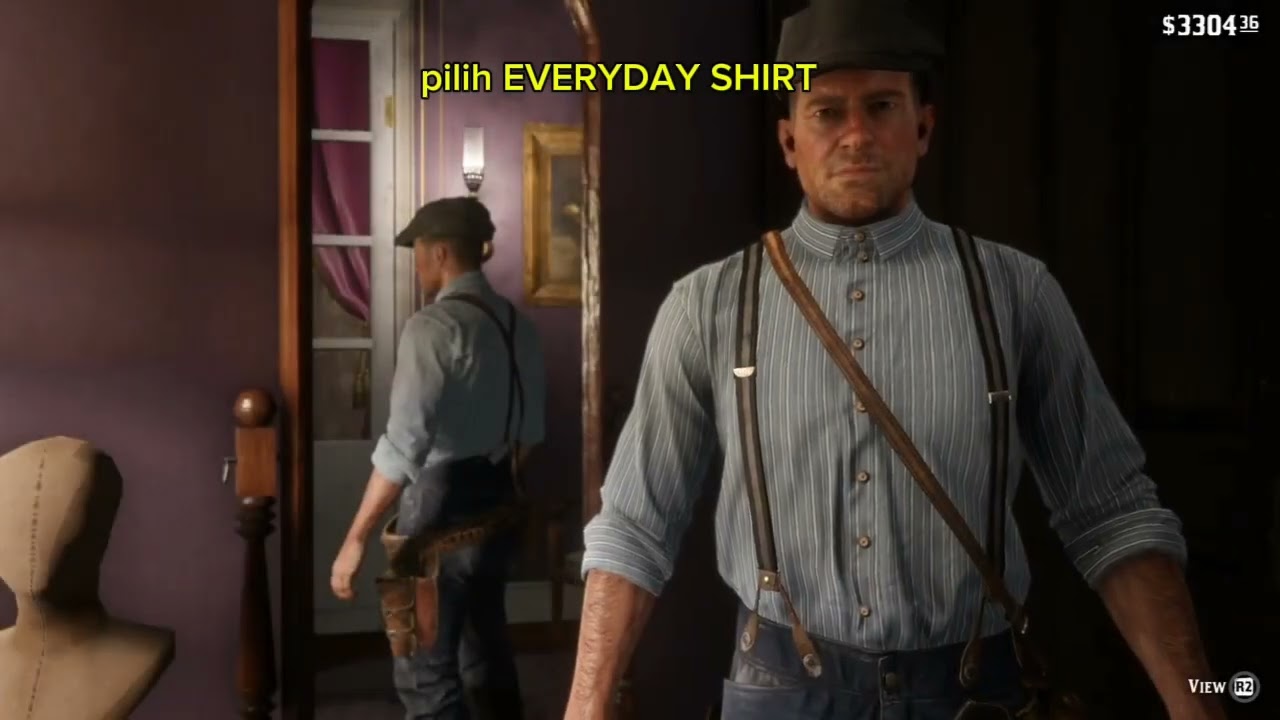Cara buat outfit Thomas Shelby di Rdr2