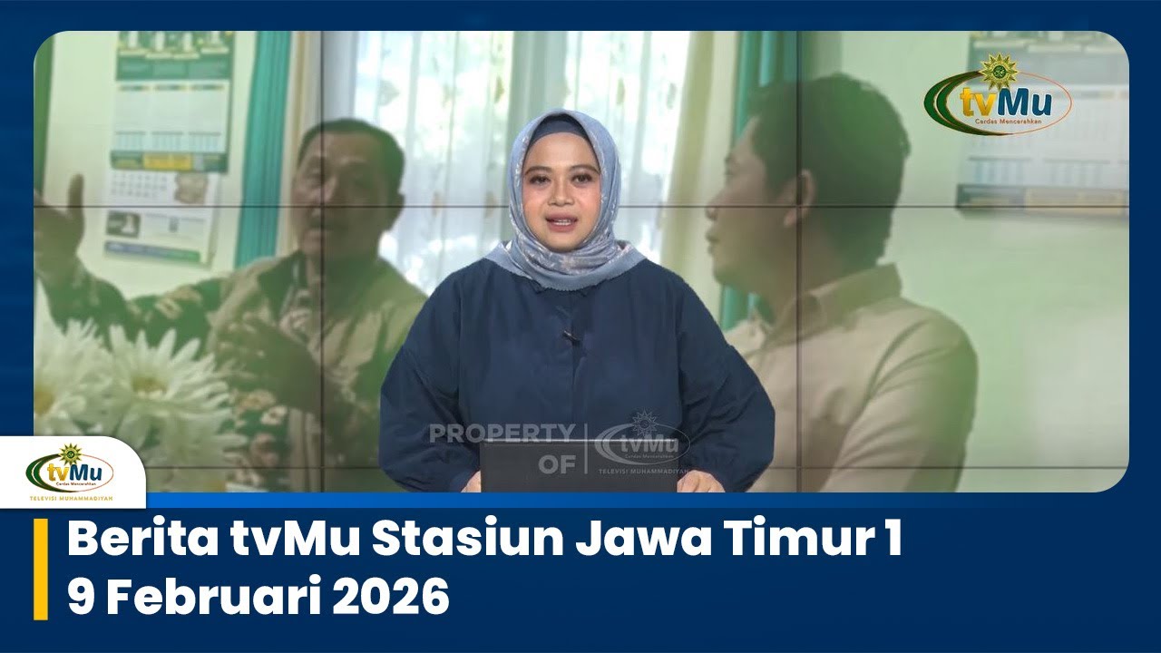 Berita tvMu Stasiun Jawa Timur 1 ||  9 Februari 2026