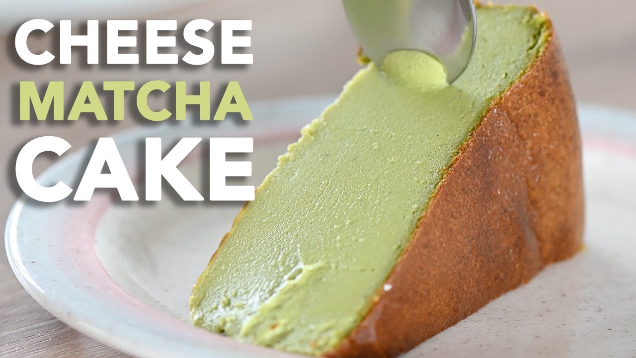 Matcha San Sebastián Cheesecake | Easy & Healthy & Vibrant 💚
