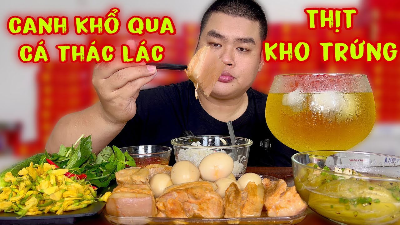Thách Ai Không Thèm Với Combo Huỷ Diệt Thịt Kho Trứng Và Canh Khổ Qua Cá Thác Lác Ngon Khó Cưỡng