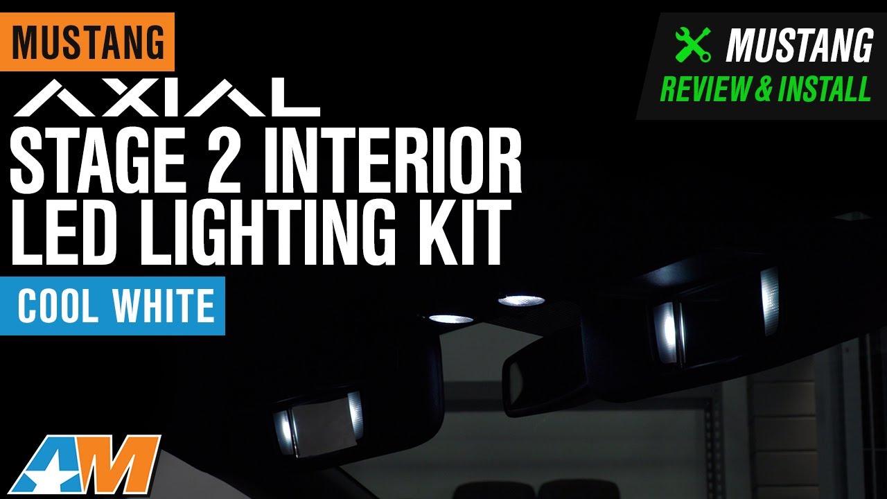 2015-2021 Mustang Axial Stage 2 Interior LED Lighting Kit Review & Install