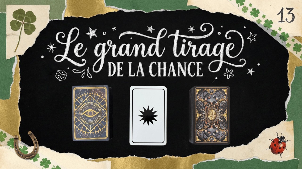 Le grand tirage de la chance 🍀 3 choix