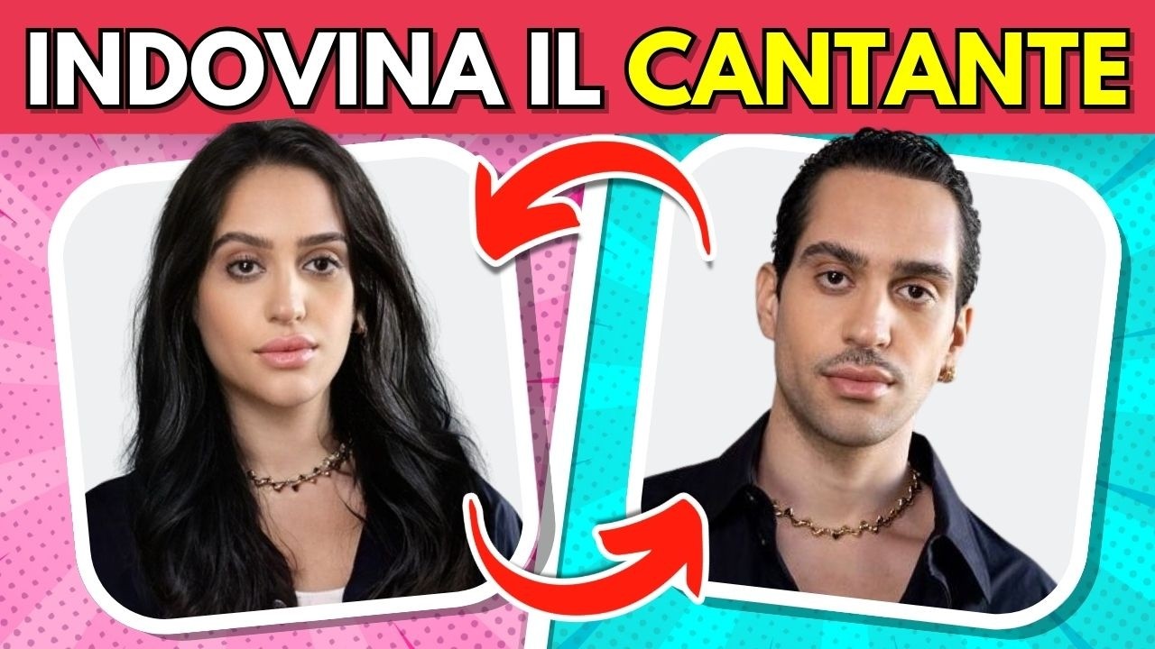 Indovina 50 Cantanti Italiani dal GENERE OPPOSTO  👩🧑 Quiz Cantanti Italiani 🇮🇹 🎤