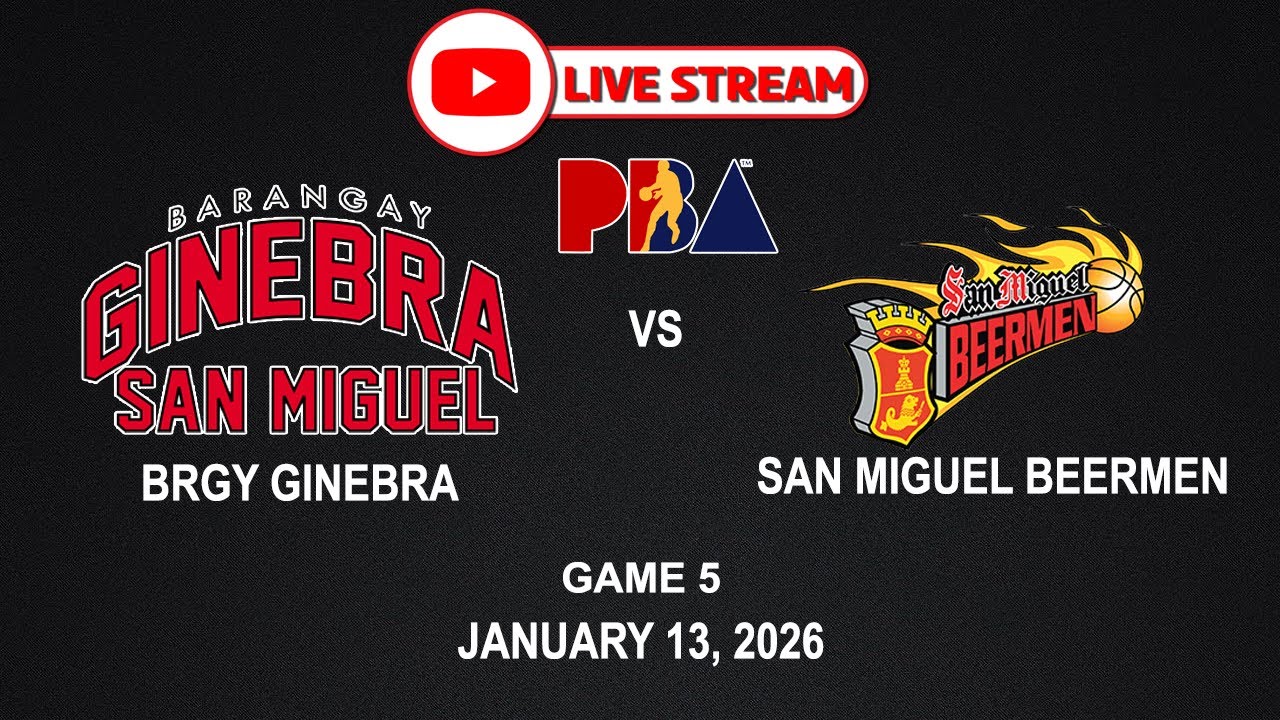 LIVE NOW! BRGY GINEBRA vs SAN MIGUEL | PBA SEMIFINALS | January 13, 2026 | NBA2K24 Simulation Only