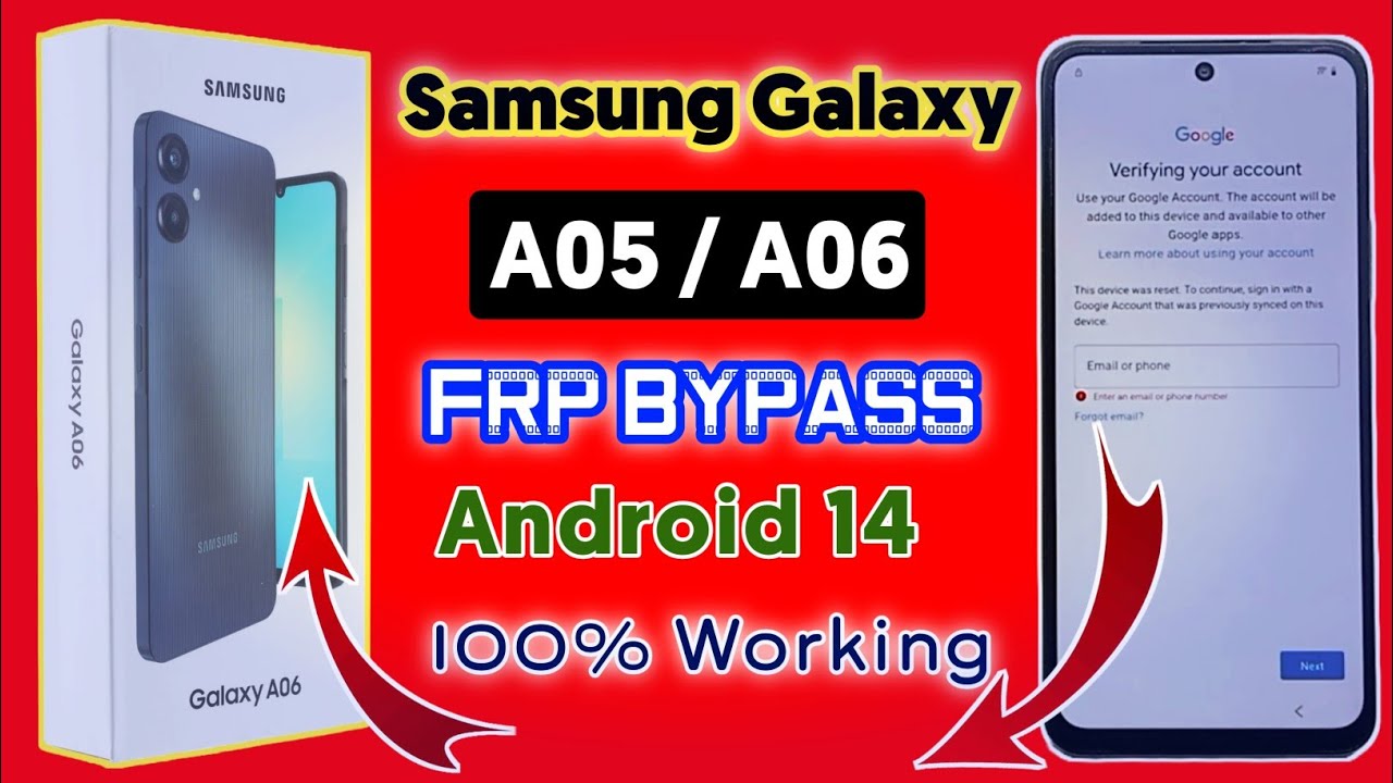 Samsung A06 Frp Bypass Android 14/15 Without Pc | Galaxy A06 Frp Bypass 2025 | 100% Working Method 