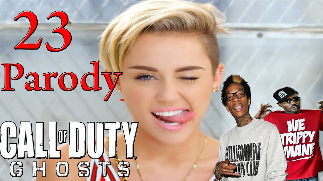 Miley Cyrus - 23 ( Music Video Parody) Call of Duty Ghosts @MezeDaGamer