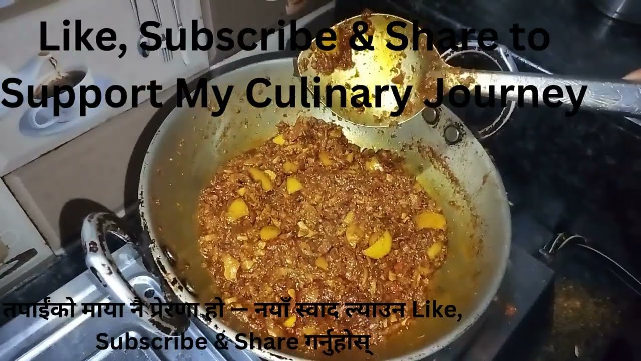कागती र अकबरे खुर्सानीको लेदो अचार !Tangy Heat! Lemon & Round Chili Paste Pickle.