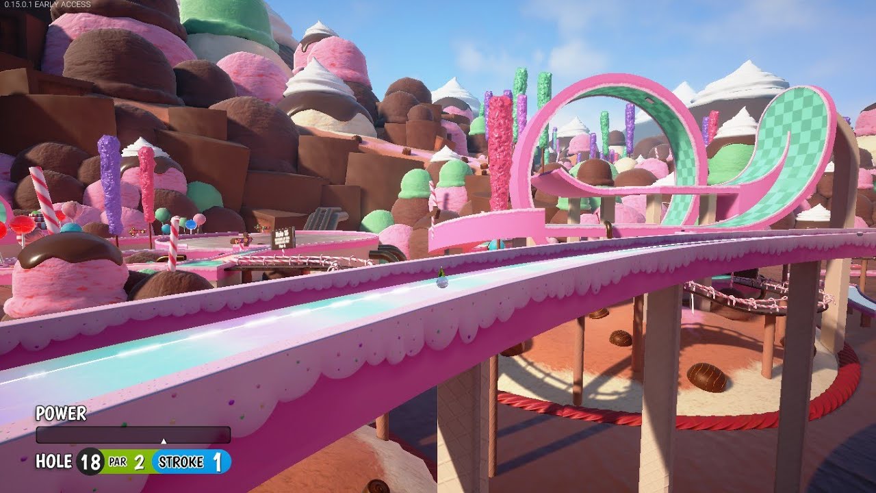 Tower Unite Mini Golf - Sweet Tooth - 35 Shots (Global Rank #122)