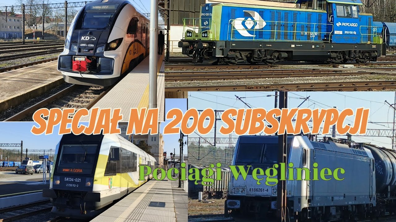 Specjał Na 200 Subskrypcji - Pociągi Węgliniec I 04.02.2025