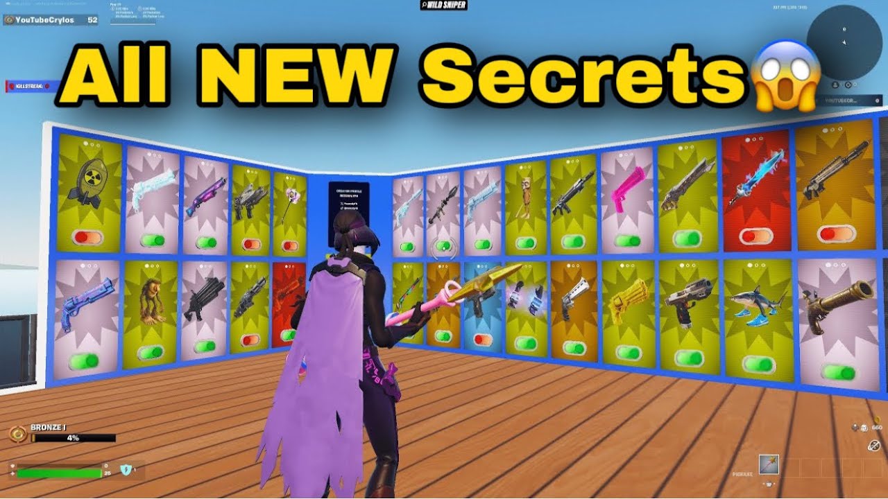 Fortnite Wild Sniper One Shot All NEW Secrets😱!!
