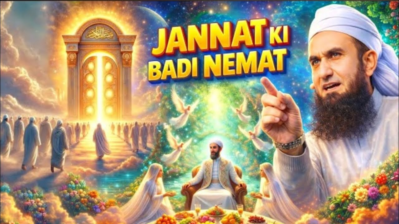 Jannat Ki Zindagi Kaisi Hogi | Jannat Ki Badi Nemat Ka Bayan | Molana Tariq Jameel