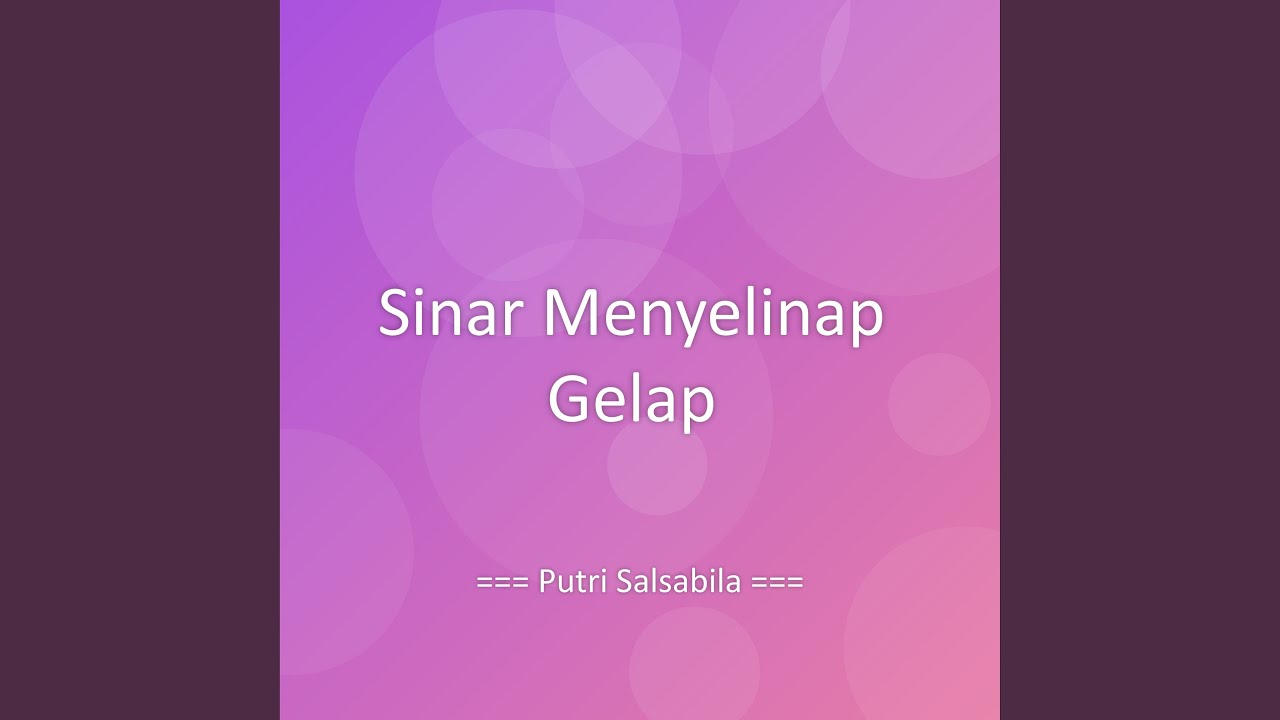 Sinar Menyelinap Gelap