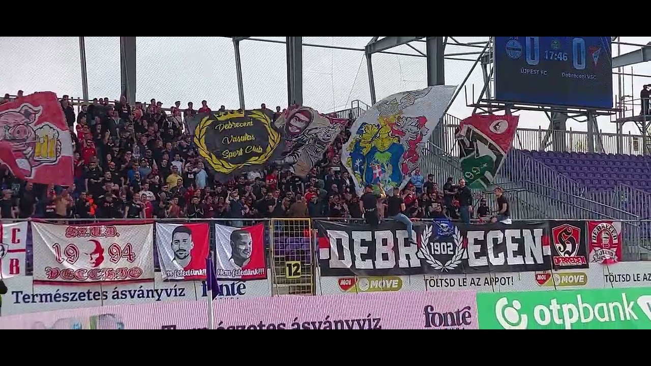 Újpest -Debrecen 2024 2025 