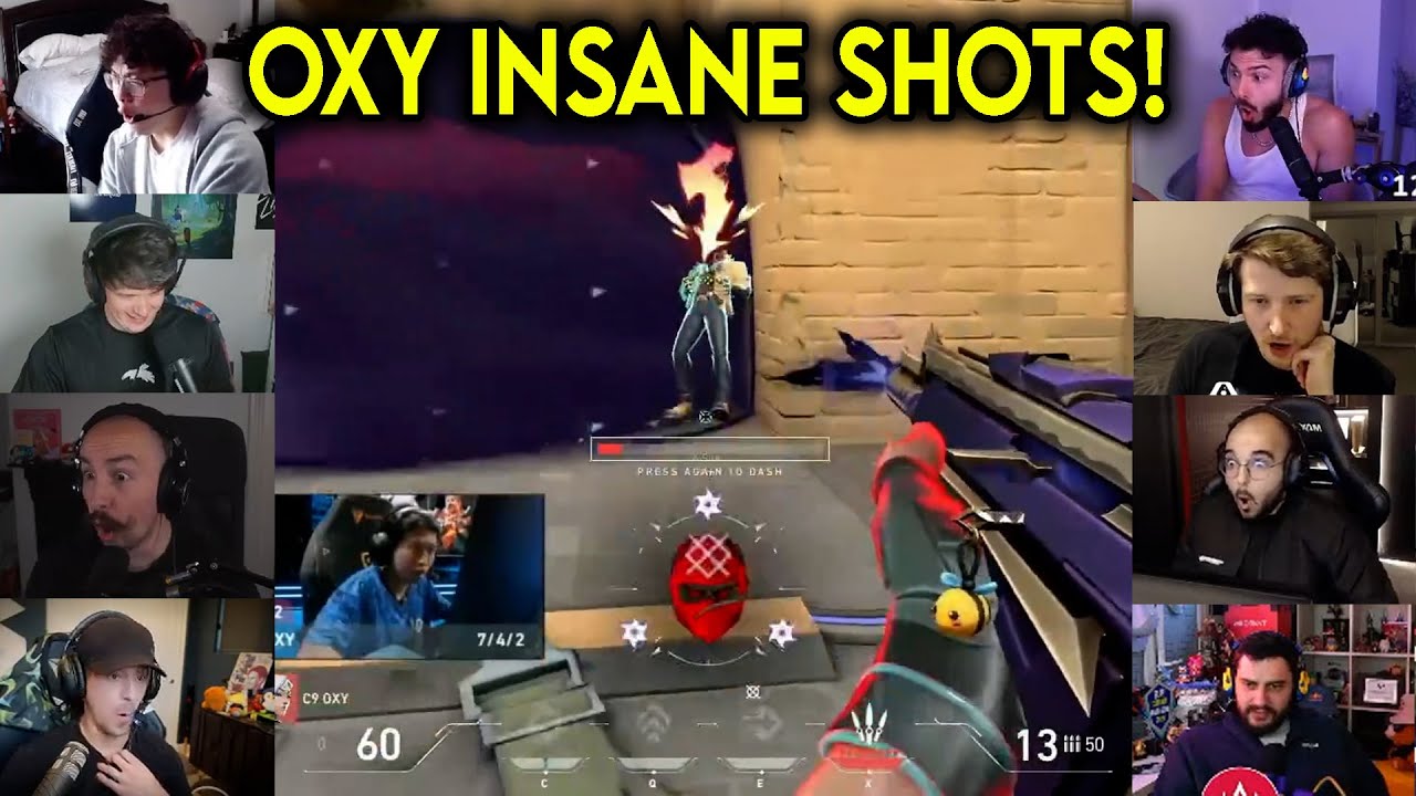 Valorant Streamers Reacts To C9 OXY Insane 3k Against G2 In VCT
