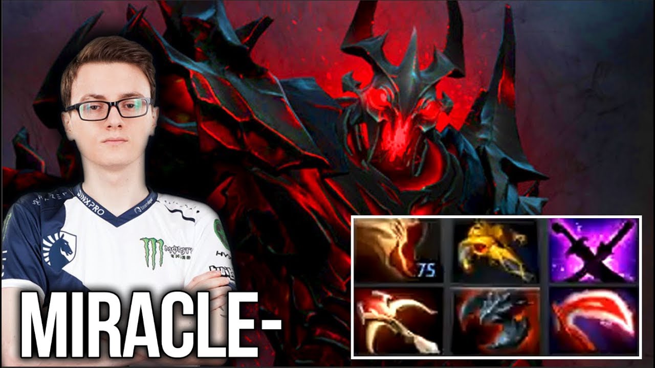 Miracle- Shadow Fiend WTF Farming Machine FULL Six Slotted Carry - Dota 2