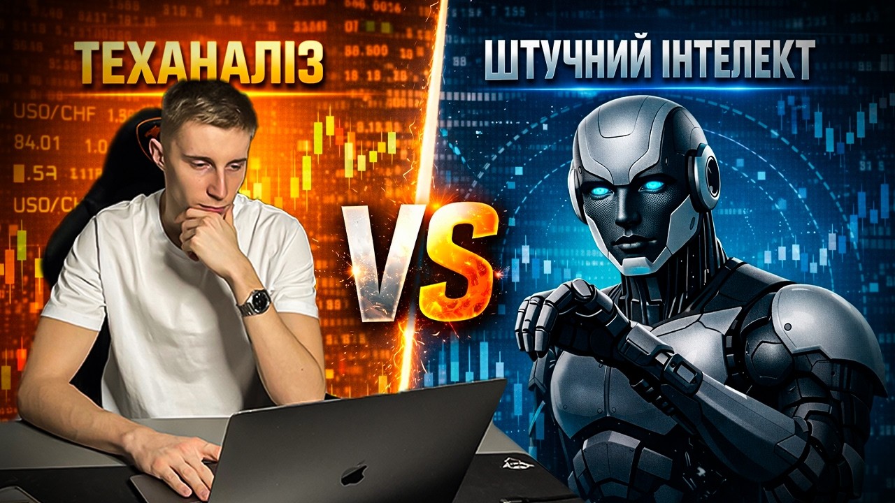 ШТУЧНИЙ ІНТЕЛЕКТ vs ТЕХНІЧНИЙ АНАЛІЗ. ХТО ТОЧНІШЕ? | День 8