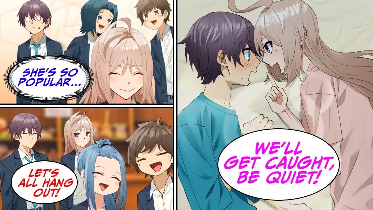 [Manga Dub] The prettiest girl in the school snuck into my bed during our school trip!?! [RomCom]
