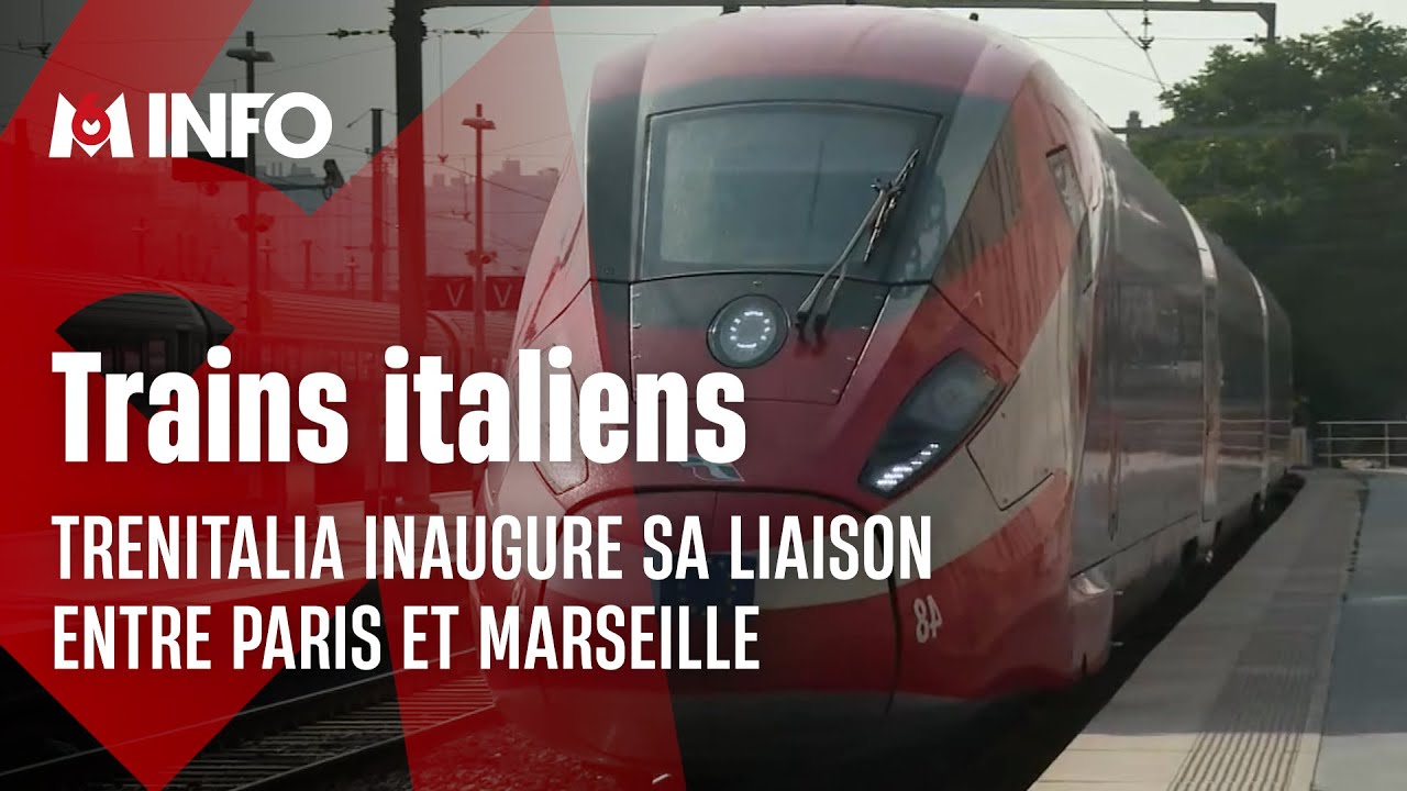 Trenitalia lance sa liaison entre Paris et Marseille pour concurrencer la SNCF