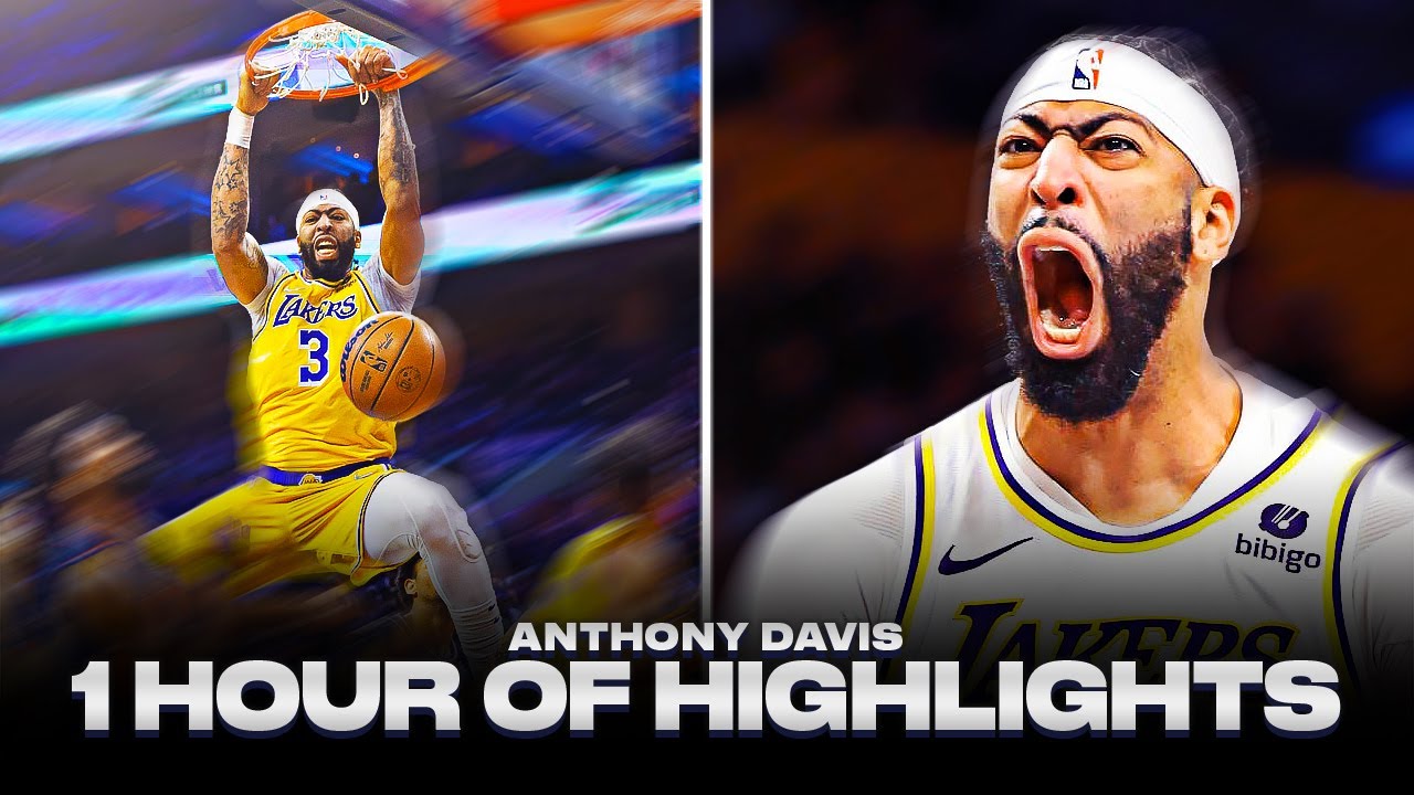 1 Hour Of Anthony Davis Lakers Highlights 🏆 THE LA LEGEND