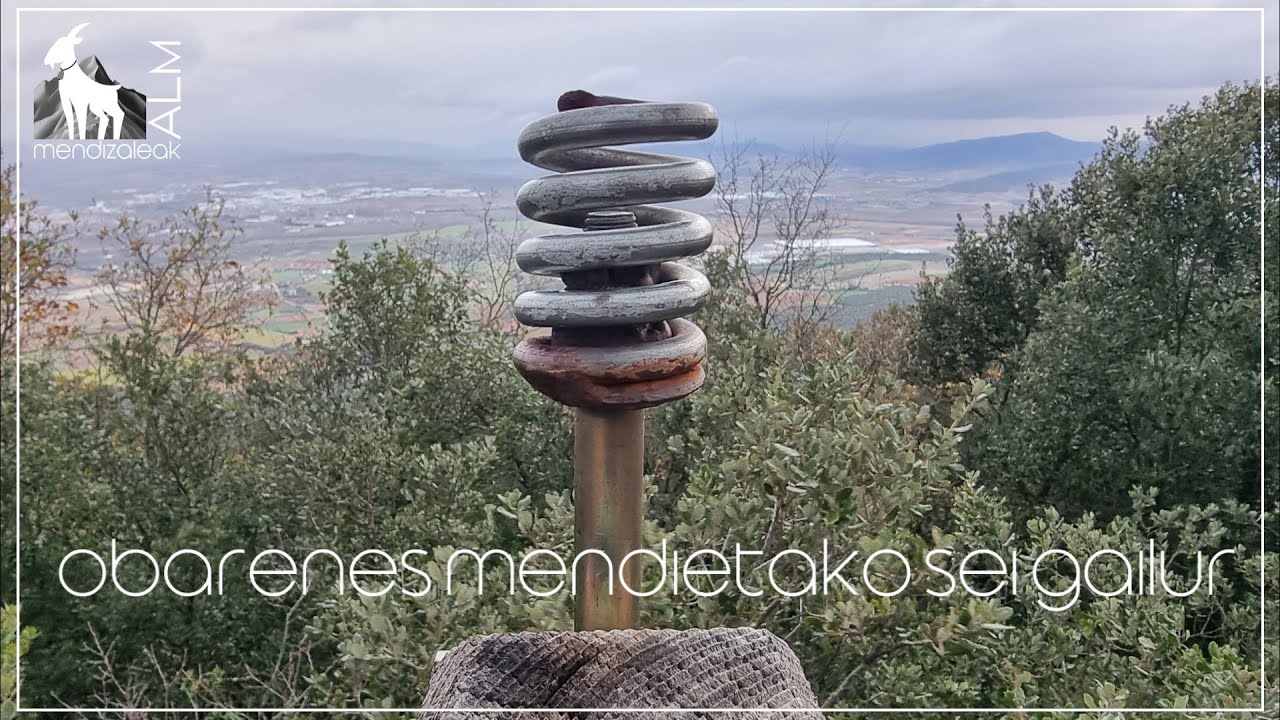 Obarenes mendietako sei gailur