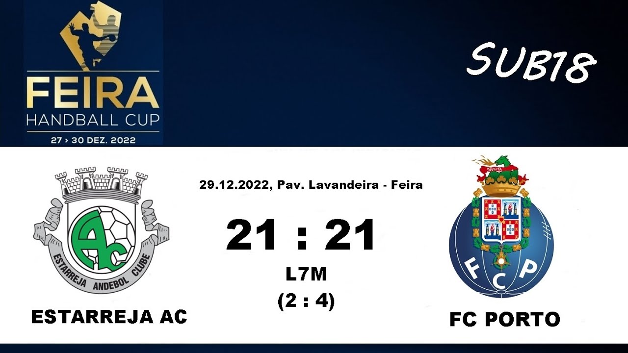 (SUB18) ESTARREJA AC 21X21 FC PORTO