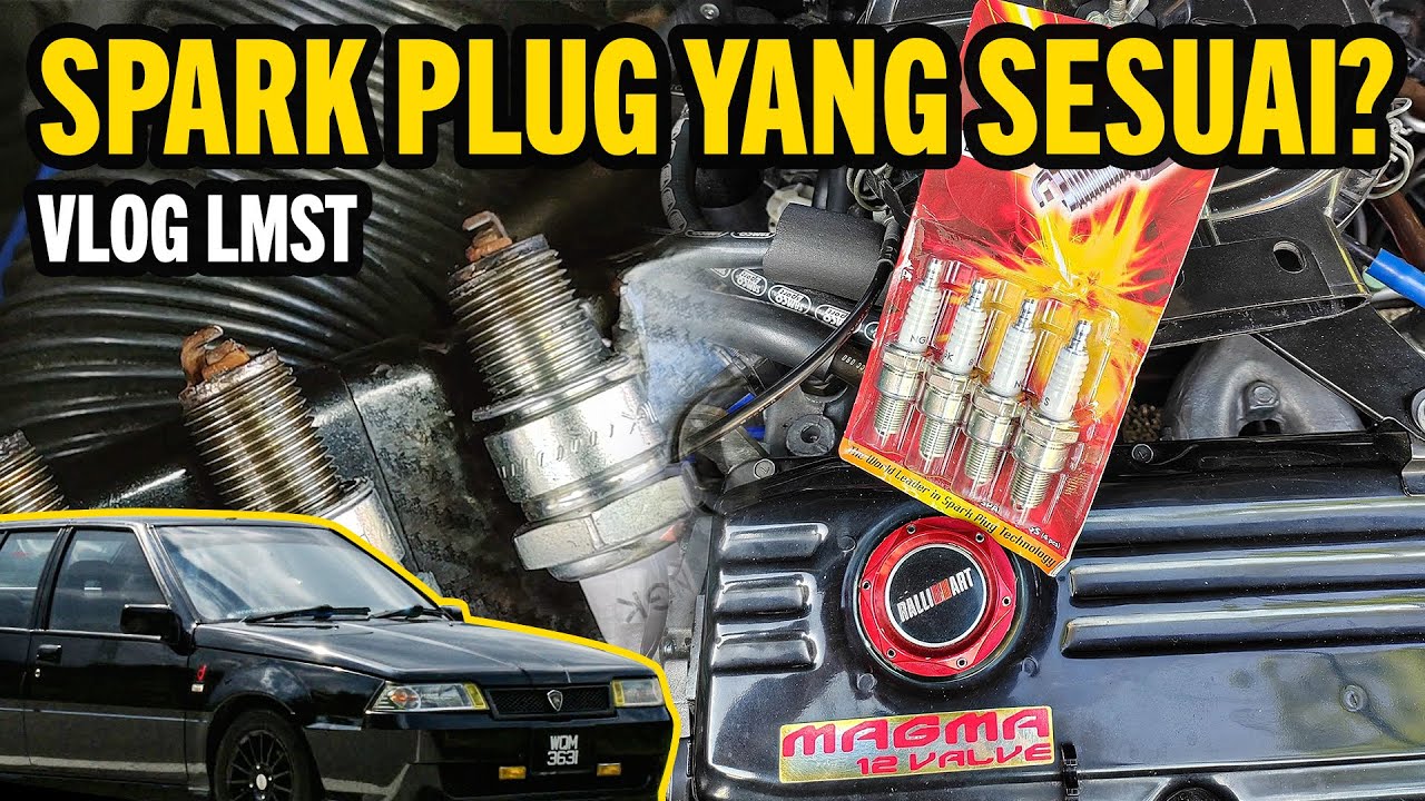 Tukar Spark Plug Saga LMST — NGK Murah Pun Power!