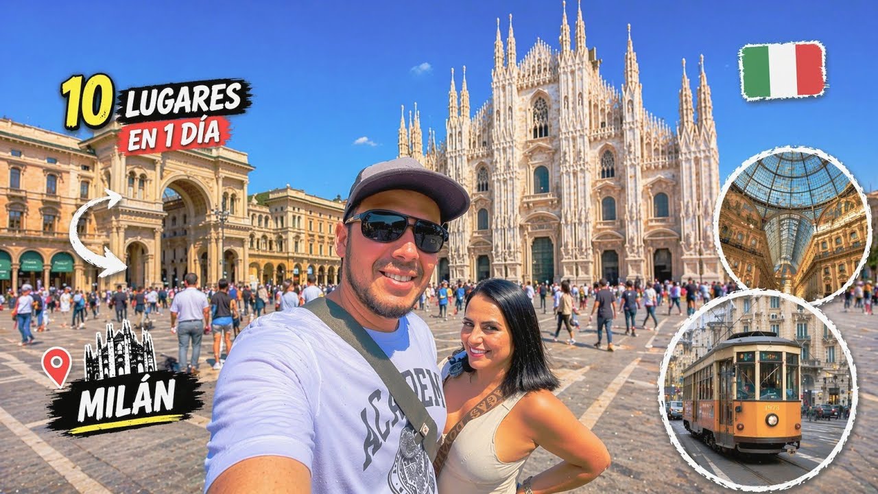 Solo tuve 1 d&iacute;a en MIL&Aacute;N&hellip; &iexcl;y esto fue lo que descubr&iacute;! 🇮🇹