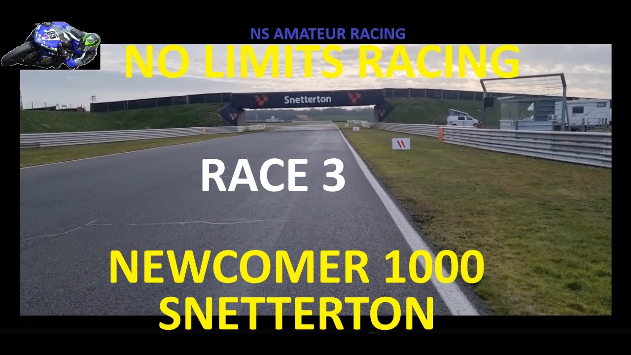 No limits racing newcomer 1000 race 3 Snetterton