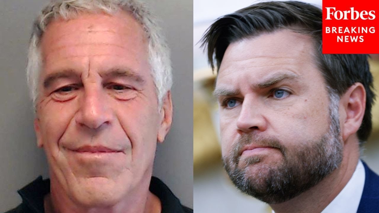 BREAKING NEWS: JD Vance Asked Why GOP Is Trying To 'Shield' Epstein Client List From The Public