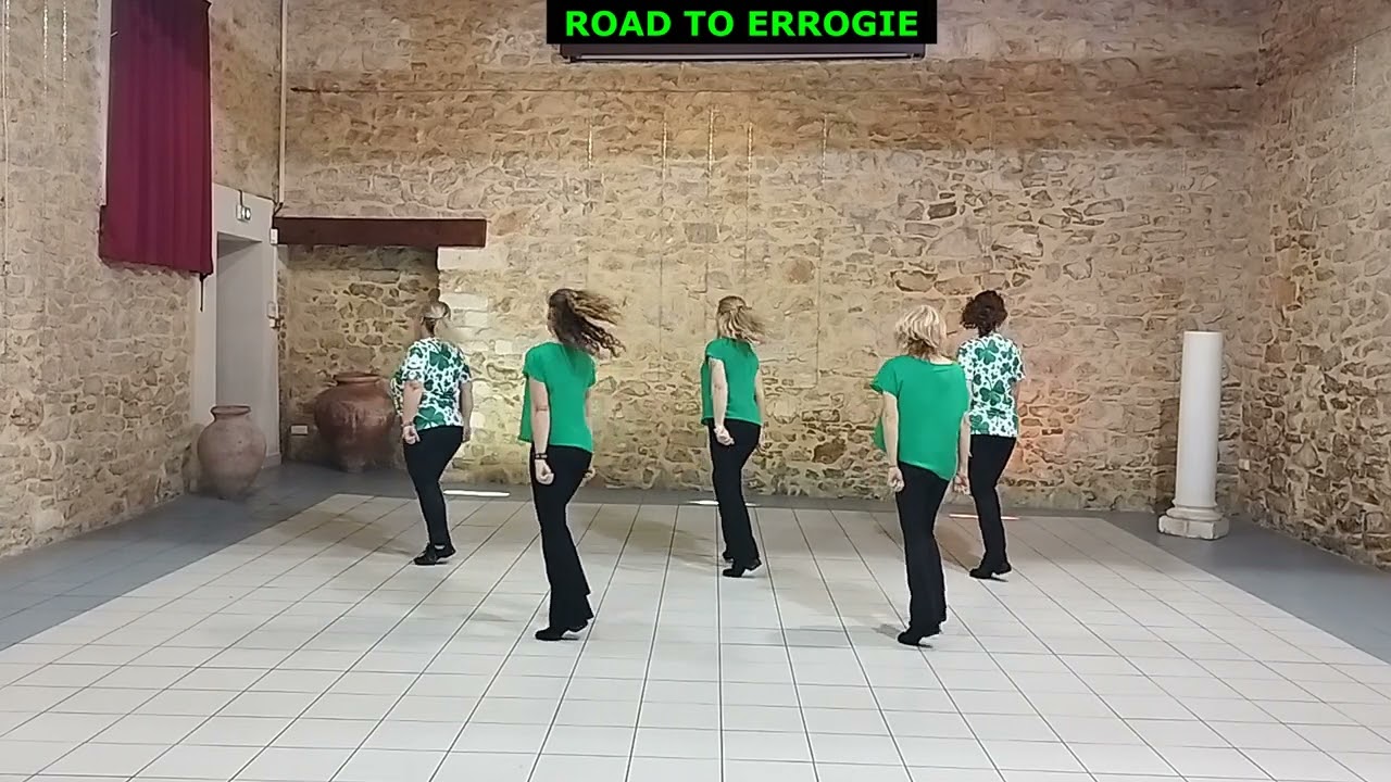 ROAD TO ERROGIE Line Dance (DEMO & TEACH)