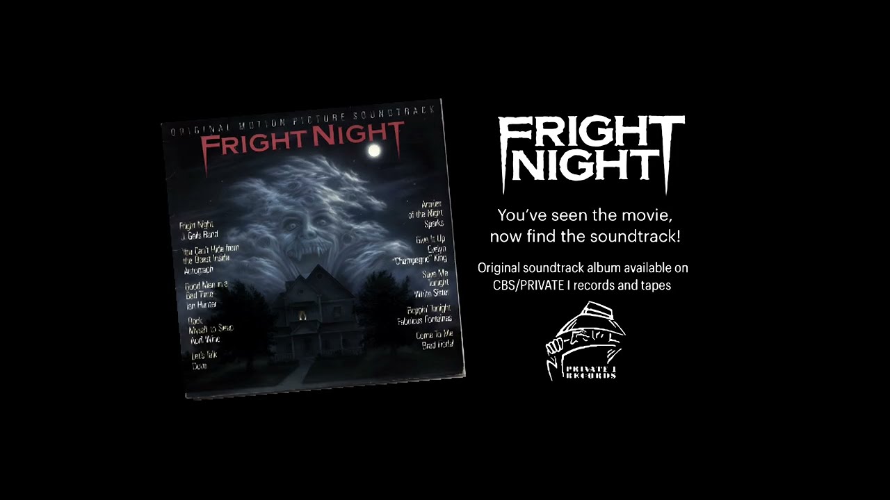 From Columbia-Delphi IV Prods./Fright Night: OMPS ID/MPAA Rating Card (R, 1985) (810th VIDEO)